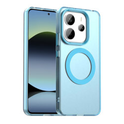 Husa Xiaomi Redmi Note 14 5G Techsuit CandyCase MagSafe, albastru
