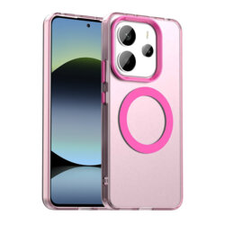 Husa Xiaomi Redmi Note 14 5G Techsuit CandyCase MagSafe, roz