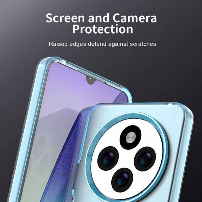 Husa Xiaomi Poco C75 Techsuit CandyCase MagSafe, albastru