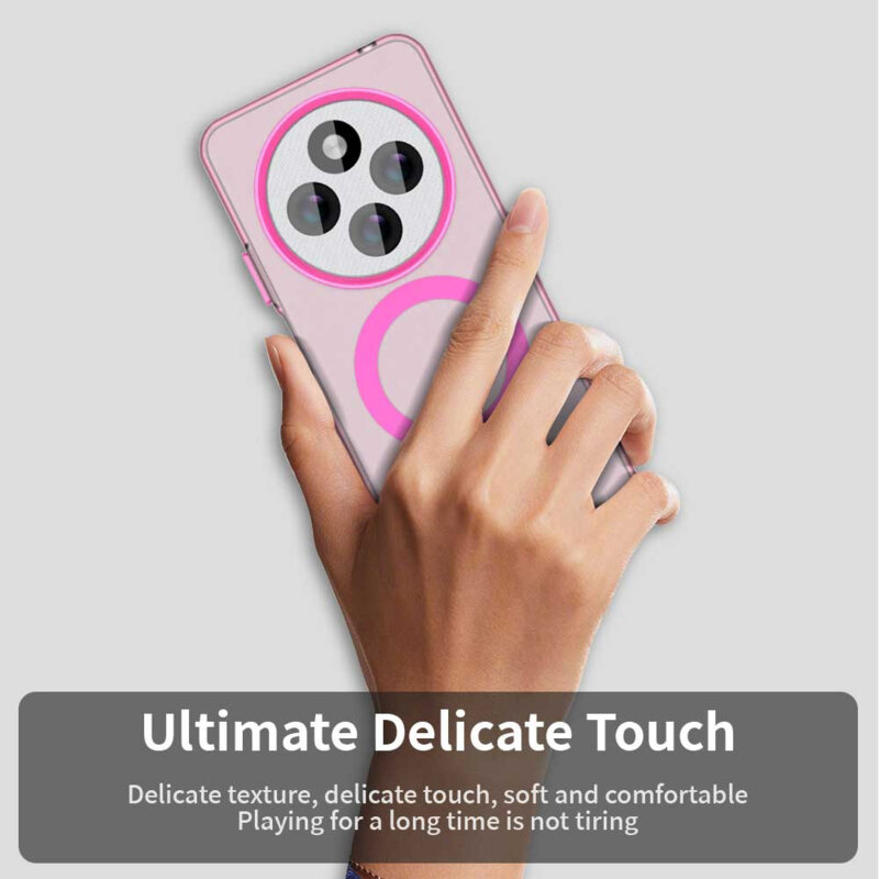 Husa Xiaomi Redmi 14C Techsuit CandyCase MagSafe, roz