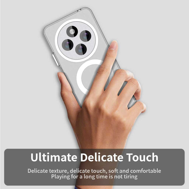 Husa Xiaomi Poco C75 Techsuit CandyCase MagSafe, alb