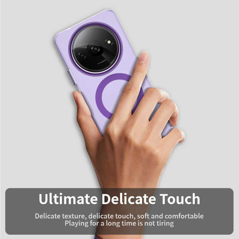 Husa Xiaomi Redmi A3x Techsuit CandyCase MagSafe, mov