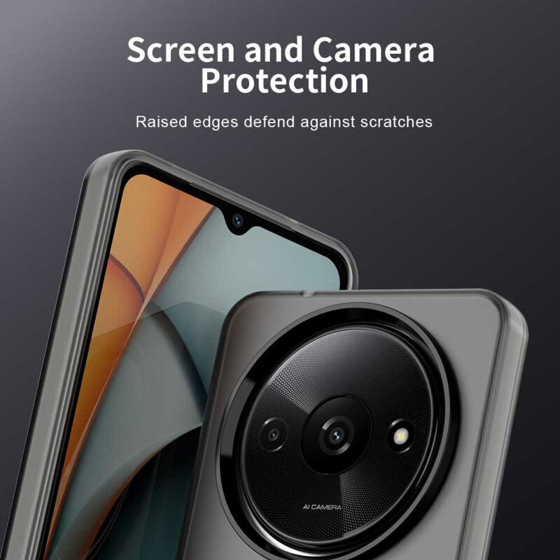 Husa Xiaomi Redmi A3x Techsuit CandyCase MagSafe, negru