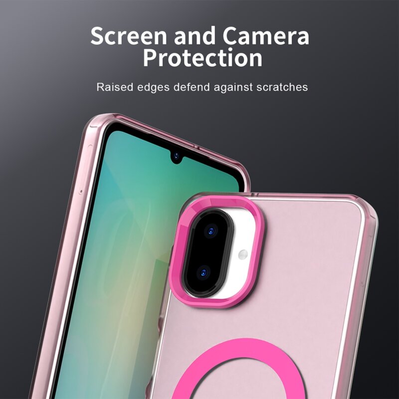 Husa Samsung Galaxy A07 4G Techsuit CandyCase MagSafe, roz