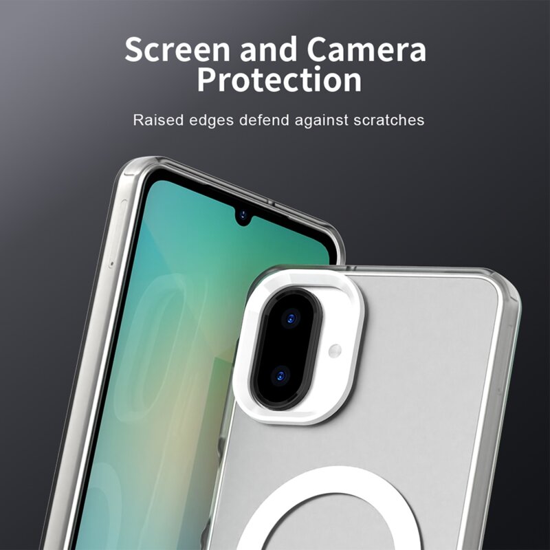 Husa Samsung Galaxy A07 4G Techsuit CandyCase MagSafe, alb