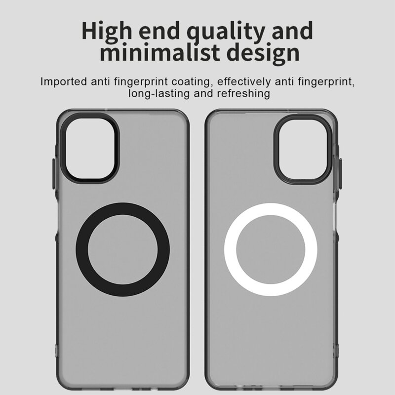 Husa Samsung Galaxy A07 4G Techsuit CandyCase MagSafe, negru