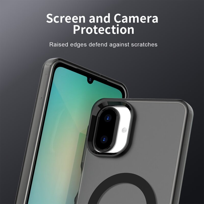 Husa Samsung Galaxy A07 4G Techsuit CandyCase MagSafe, negru