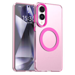 Husa Samsung Galaxy S25 Edge Techsuit CandyCase MagSafe, roz
