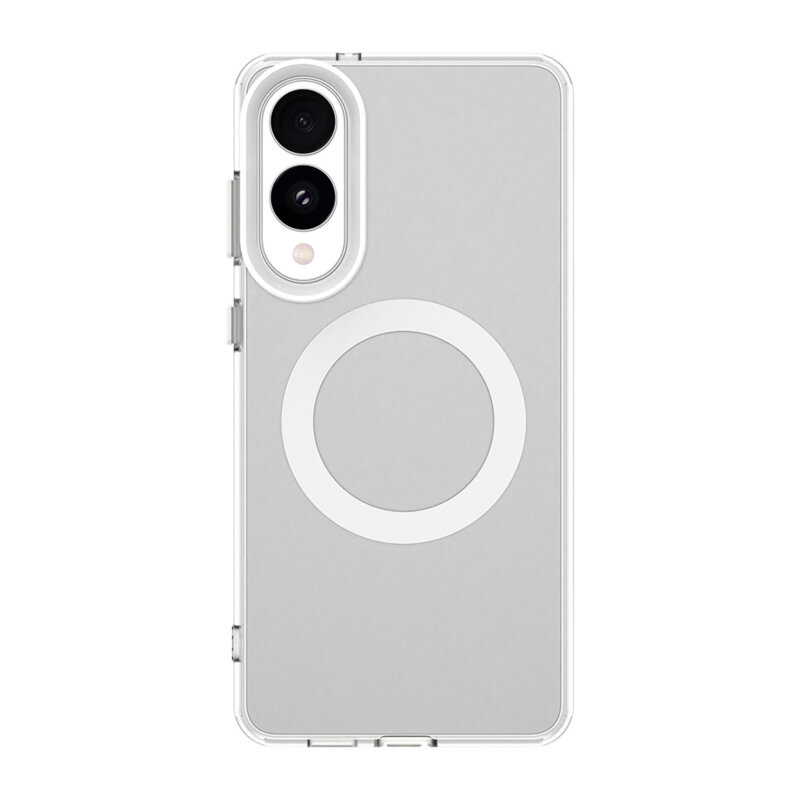 Husa Samsung Galaxy S25 Edge Techsuit CandyCase MagSafe, alb