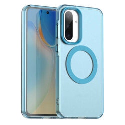 Husa Samsung Galaxy A56 5G Techsuit CandyCase MagSafe, albastru