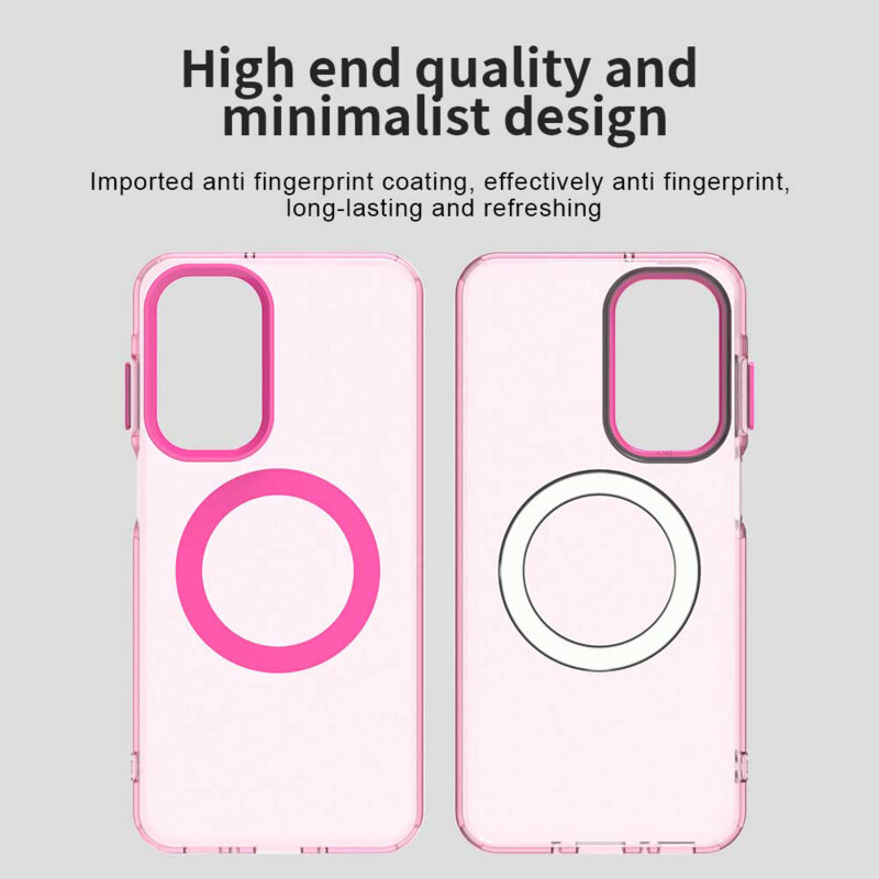 Husa Samsung Galaxy A26 5G Techsuit CandyCase MagSafe, roz