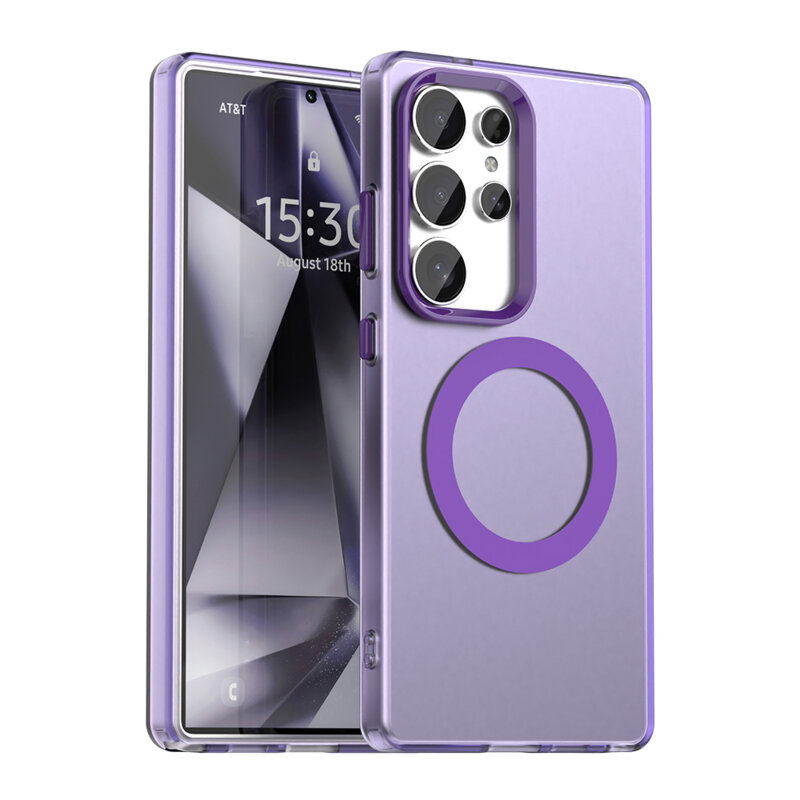 Husa Samsung Galaxy S25 Ultra Techsuit CandyCase MagSafe, mov
