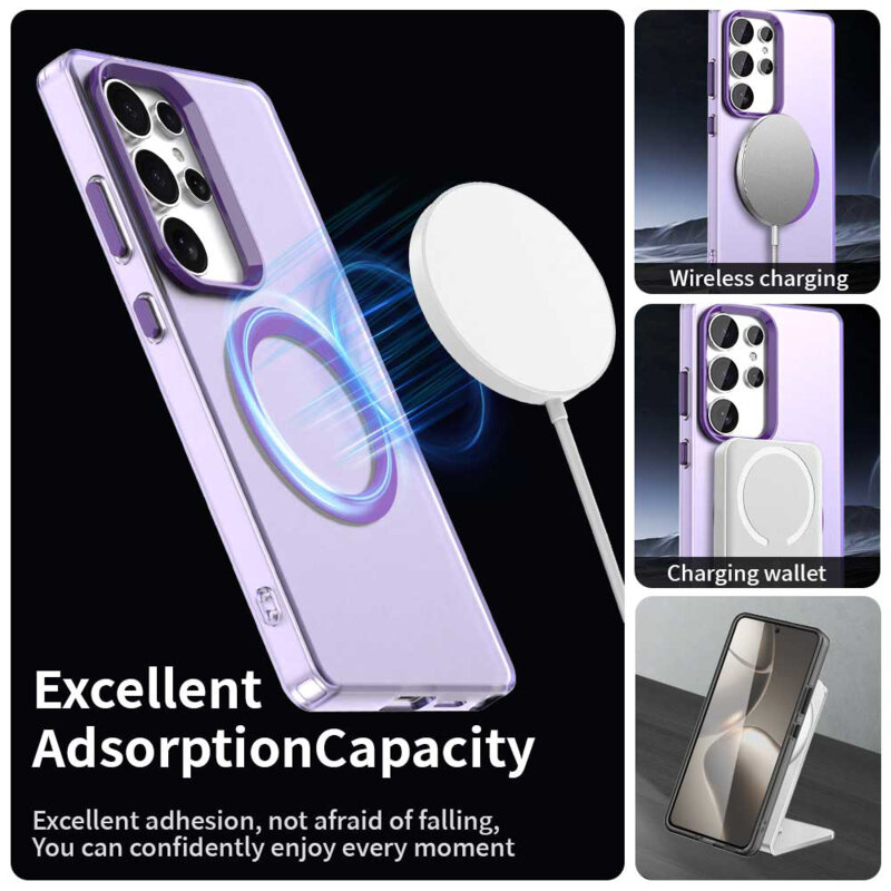 Husa Samsung Galaxy S25 Ultra Techsuit CandyCase MagSafe, mov
