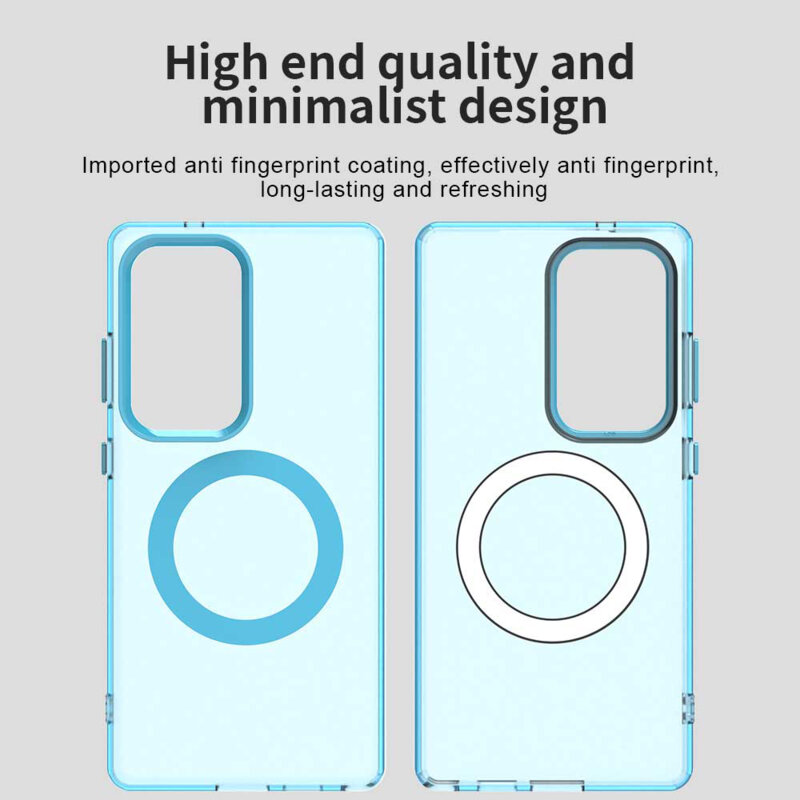 Husa Samsung Galaxy S25 Ultra Techsuit CandyCase MagSafe, albastru