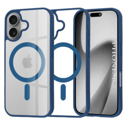 Husa iPhone 17 Techsuit MagSafe Pro, albastru