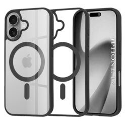 Husa iPhone 17 Techsuit MagSafe Pro, negru