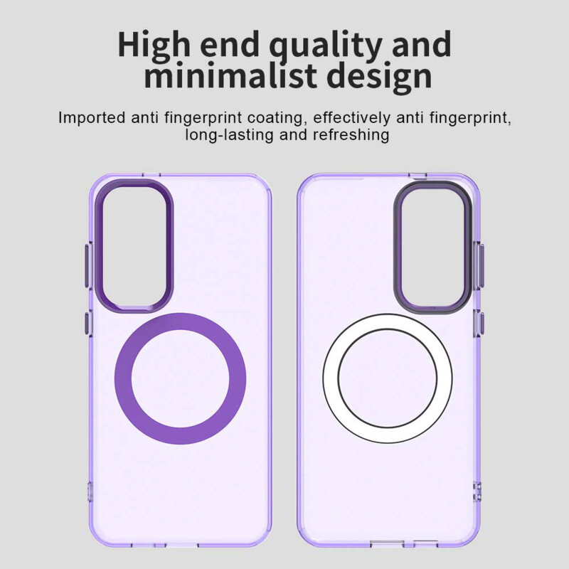 Husa Samsung Galaxy S24 Techsuit CandyCase MagSafe, mov