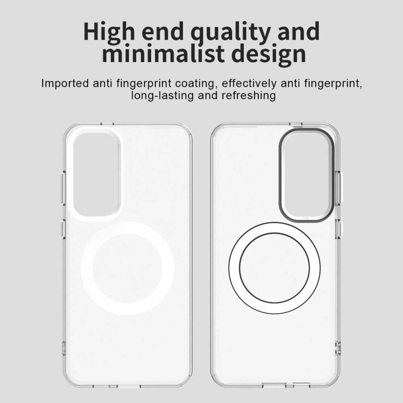 Husa Samsung Galaxy S24 Techsuit CandyCase MagSafe, alb