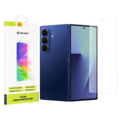 Folie sticla ecran frontal Samsung Galaxy Z Fold7 Techsuit Clear Vision Glass, transparenta