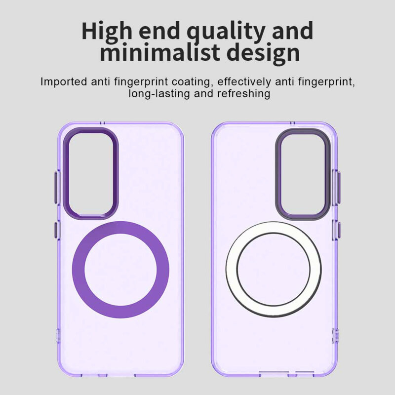 Husa Samsung Galaxy S23 Techsuit CandyCase MagSafe, mov