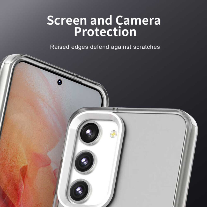 Husa Samsung Galaxy S23 Plus Techsuit CandyCase MagSafe, alb