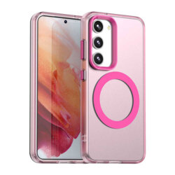 Husa Samsung Galaxy S23 Plus Techsuit CandyCase MagSafe, roz