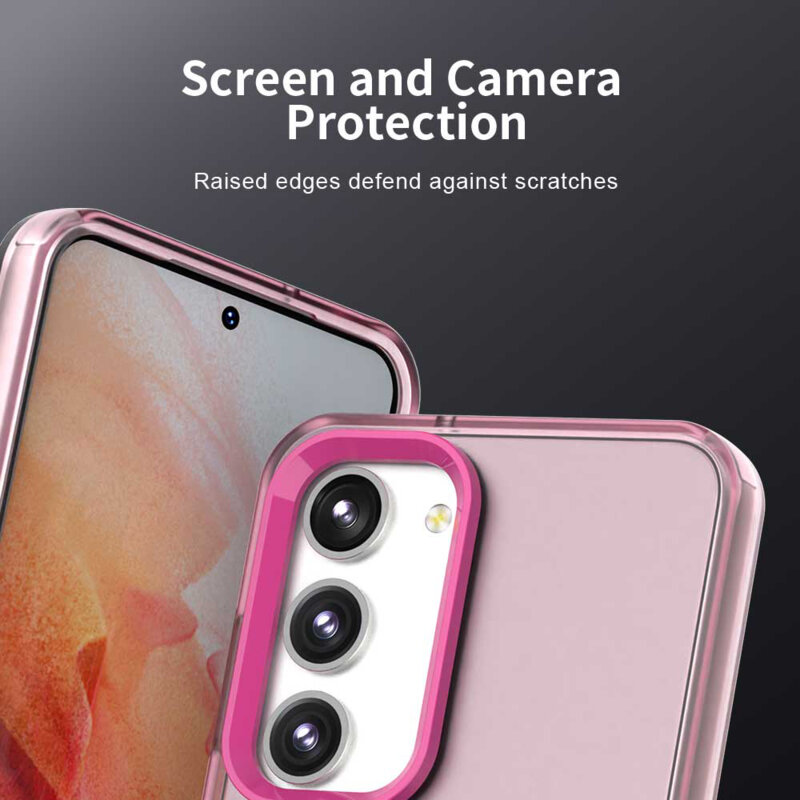 Husa Samsung Galaxy S23 Plus Techsuit CandyCase MagSafe, roz