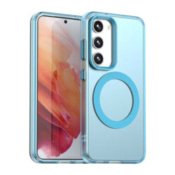 Husa Samsung Galaxy S23 Plus Techsuit CandyCase MagSafe, albastru
