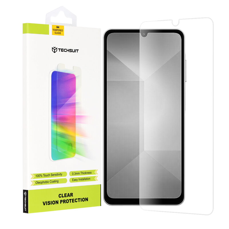 Folie sticla Samsung Galaxy A17 5G Techsuit Clear Vision Glass, transparenta