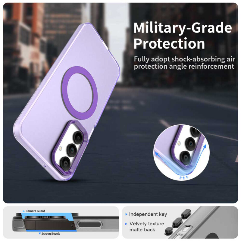 Husa Samsung Galaxy A16 4G Techsuit CandyCase MagSafe, mov