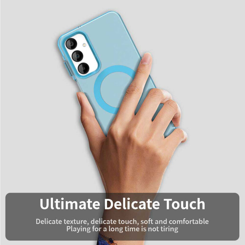 Husa Samsung Galaxy A16 4G Techsuit CandyCase MagSafe, albastru