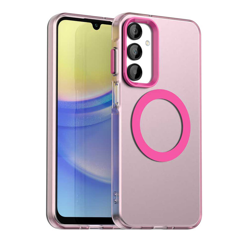 Husa Samsung Galaxy A16 4G Techsuit CandyCase MagSafe, roz