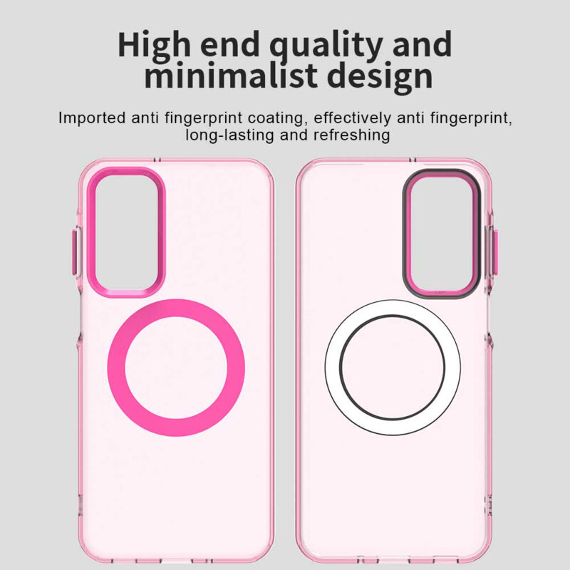 Husa Samsung Galaxy A16 4G Techsuit CandyCase MagSafe, roz