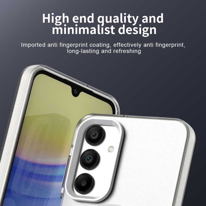 Husa Samsung Galaxy A16 5G Techsuit CandyCase MagSafe, alb