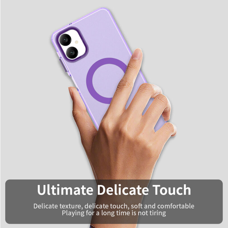 Husa Samsung Galaxy A06 Techsuit CandyCase MagSafe, mov