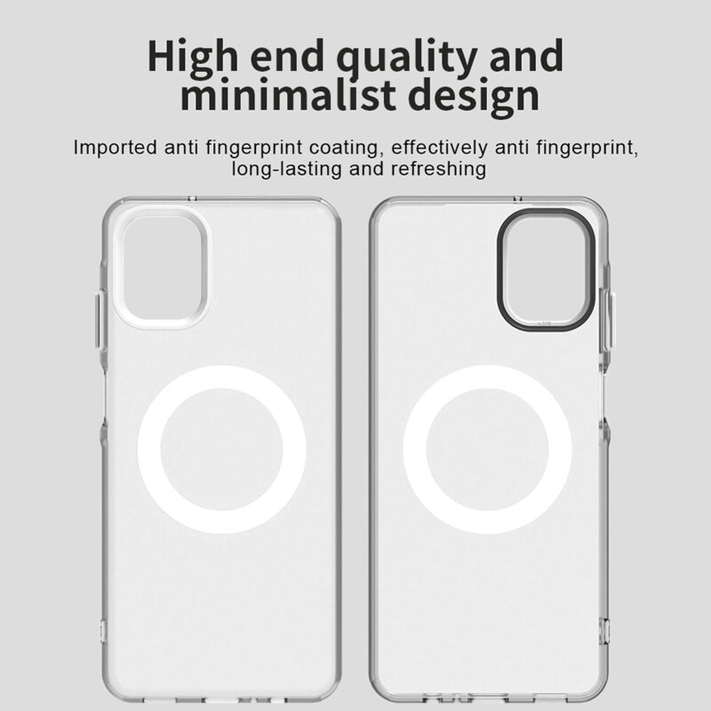 Husa Samsung Galaxy A06 Techsuit CandyCase MagSafe, alb