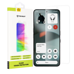 Folie sticla Nothing Phone (3) Techsuit Clear Vision Glass, transparenta
