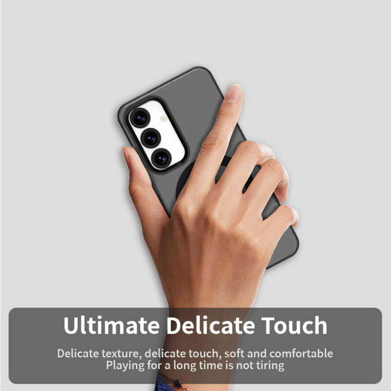 Husa Samsung Galaxy S23 FE Techsuit CandyCase MagSafe, negru