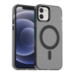 Husa iPhone 12 Techsuit CandyCase MagSafe, negru