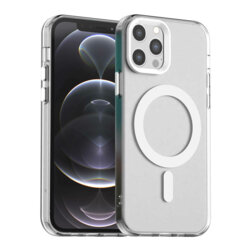 Husa iPhone 12 Pro Techsuit CandyCase MagSafe, alb
