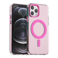 Husa iPhone 12 Pro Techsuit CandyCase MagSafe, roz