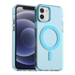 Husa iPhone 12 Techsuit CandyCase MagSafe, albastru