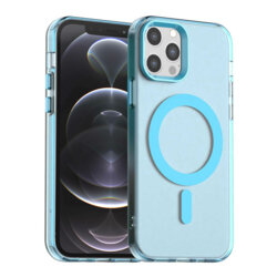 Husa iPhone 12 Pro Techsuit CandyCase MagSafe, albastru