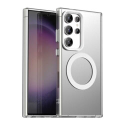 Husa Samsung Galaxy S23 Ultra Techsuit CandyCase MagSafe, alb