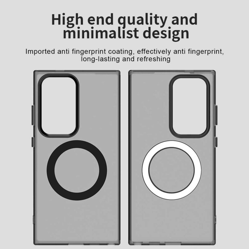 Husa Samsung Galaxy S23 Ultra Techsuit CandyCase MagSafe, negru