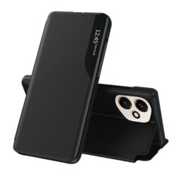 Husa Honor 400 Eco Leather View flip tip carte, negru