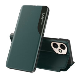 Husa Honor 400 Eco Leather View flip tip carte, verde