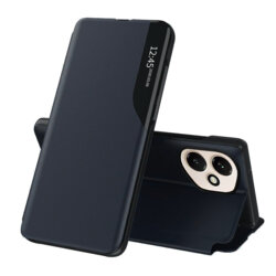 Husa Honor 400 Eco Leather View flip tip carte, albastru