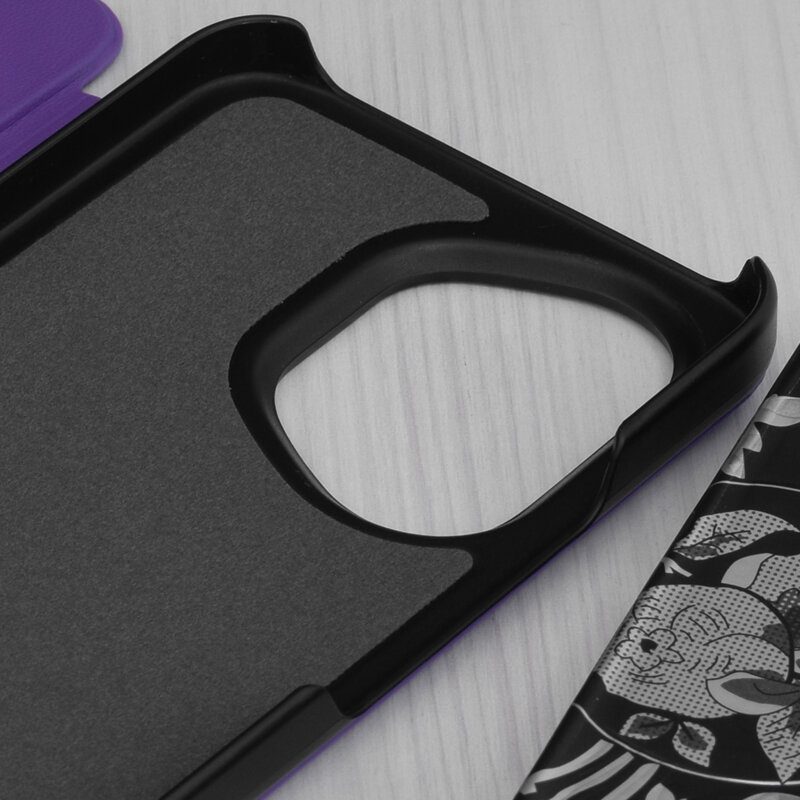 Husa Honor 400 Eco Leather View flip tip carte, mov