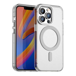 Husa iPhone 13 Pro Max Techsuit CandyCase MagSafe, alb